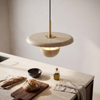 Lámpara colgante mármol Ø25cm 12W - ONLC0081