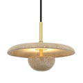 Lámpara colgante mármol Ø25cm 12W - ONLC0081