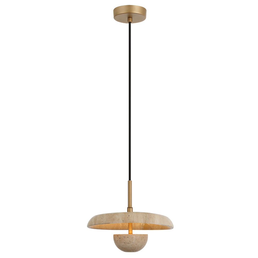 Lámpara colgante mármol Ø25cm 12W - ONLC0081