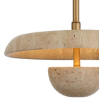 Lámpara colgante mármol Ø25cm 12W - ONLC0081