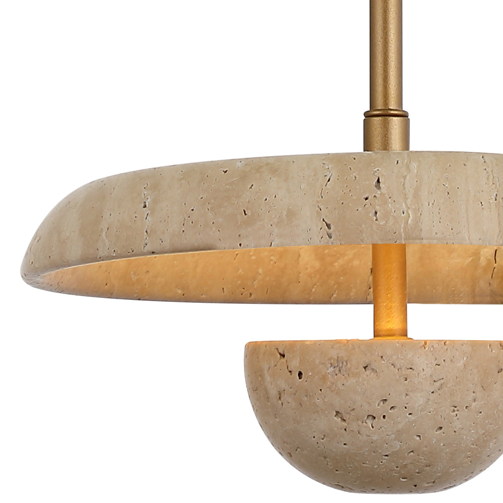 Lámpara colgante mármol Ø25cm 12W - ONLC0081