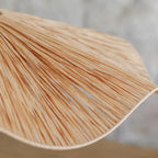Lámpara colgante rafia natural Ø75x13 cm E27 - OPLC0047