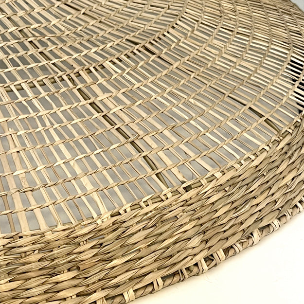 Lámpara colgante ratán natural Ø75 cm E27 - OPLC0057
