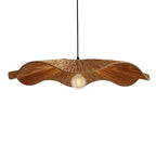 Lámpara colgante rafia natural Ø75x13 cm E27 - OPLC0047