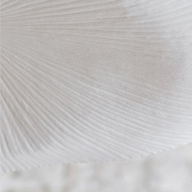 Lámpara colgante fibra prensada blanco Ø60x7cm E27 - OPLC0052