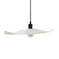 Lámpara colgante fibra prensada blanco Ø60x7cm E27 - OPLC0052