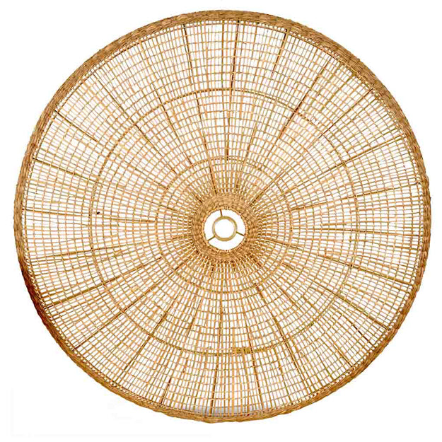 Lámpara colgante ratán natural Ø75 cm E27 - OPLC0057