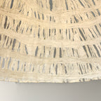 Lampara colgante papel mache Ø41x24cm E27 - OPLC0077