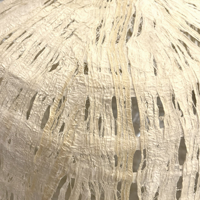 Lampara colgante papel mache Ø41x24cm E27 - OPLC0077