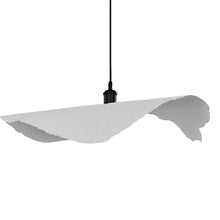 Cargar imagen en el visor de la galería, Lampara colgante fibra prensada Ø78x12cm E27 - OPLC0078
