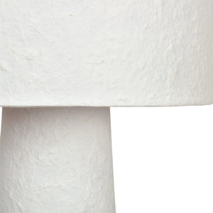 Lámpara sobremesa papel prensado Ø23x28 cm E27 - OPLS0012