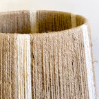 Lámpara sobremesa yute natural beige Ø25x33 cm E27 - OPLS0015
