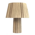Lámpara sobremesa yute beige natural Ø40x50 cm E27 - OPLS0013