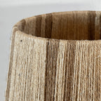 Lámpara sobremesa yute beige natural Ø40x50 cm E27 - OPLS0013