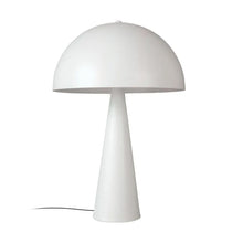 Cargar imagen en el visor de la galería, Lámpara sobremesa metal blanco 30x45 cm E27 - OPLS0025
