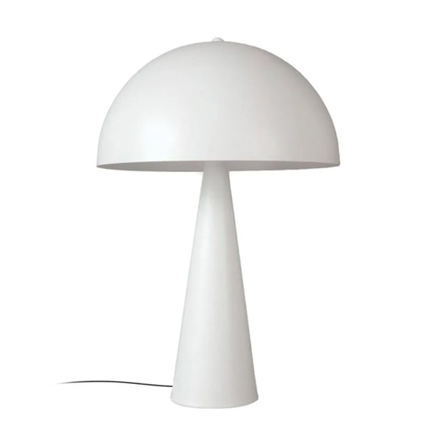 Lámpara sobremesa metal blanco 30x45 cm E27 - OPLS0025