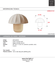 Cargar imagen en el visor de la galería, Lámpara de mesa metal beige pantalla textil Ø30x26 cm  E14 - OPLS0033
