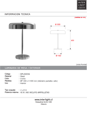 Cargar imagen en el visor de la galería, Lámpara de mesa  metal cromo Ø30x40 cm 2 luces E14 - OPLS0036
