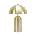 Lámpara de mesa metal oro Ø25x36 cm E14 - OPLS0038