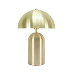 Lámpara de mesa metal oro Ø25x36 cm E14 - OPLS0038