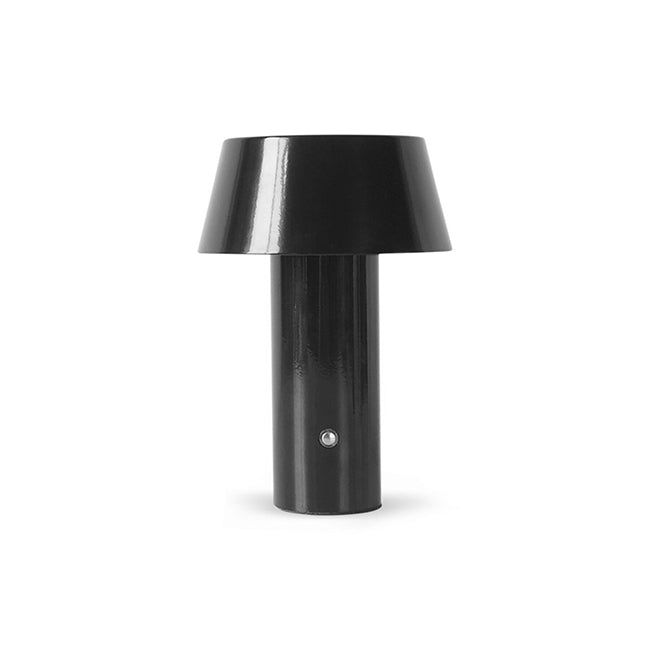 Lámpara de mesa negro recargable  Ø14x20 cm  3W LED - OPLS0042
