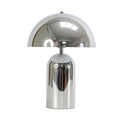 Lámpara de mesa Cromo  Ø25 H34cm  E14- OPLS0044