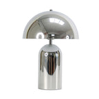 Lámpara de mesa Cromo  Ø25 H34cm  E14- OPLS0044