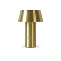 Lámpara de mesa metal  oro recargable  Ø14x20cm  3W LED - OPLS0046