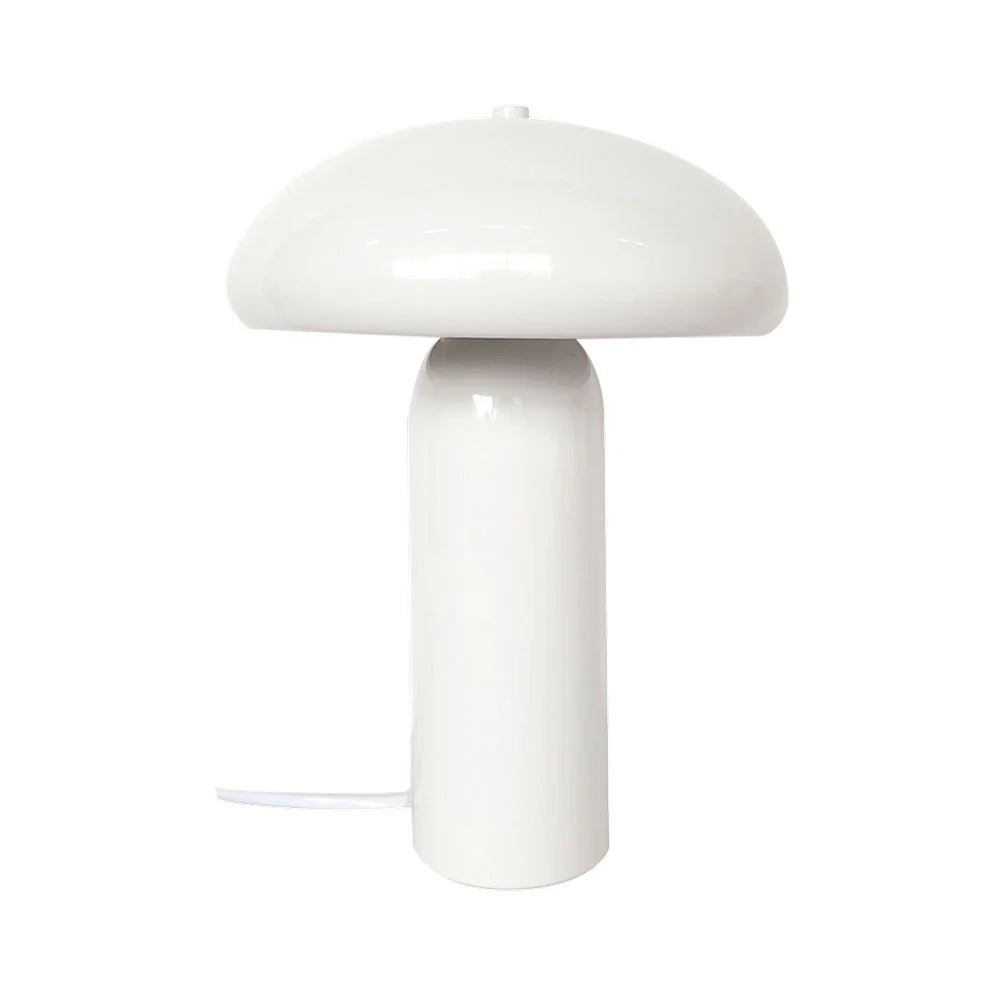 Lámpara de mesa blanco Ø22x30cm  E27- OPLS0048
