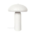 Lámpara de mesa blanco Ø22x30cm  E27- OPLS0048