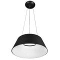 Lámpara colgante resina negro difusor policarbonato dim Ø 45 cm LED 40W - OYLC0020