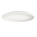 Plafón aluminio blanco difusor acrílico Ø 50 cm LED 45W - OYPL0014
