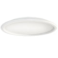 Plafón aluminio blanco difusor acrílico Ø 80 cm LED 55W - OYPL0021
