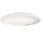 Plafón aluminio blanco difusor acrílico Ø 80 cm LED 55W - OYPL0021