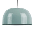 Lámpara colgante metal azúl brumoso Ø40x23 cm E27 - PGLC0004