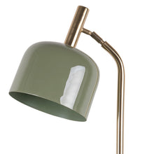 Cargar imagen en el visor de la galería, Lámpara de pie metal verde olivo Ø28x164 cm  E14- PGLP0009
