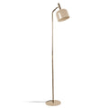 Lámpara de pie metal beige Ø28x164 cm  E14 - PGLP0012