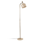 Lámpara de pie metal beige Ø28x164 cm  E14 - PGLP0012