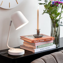 Cargar imagen en el visor de la galería, Lámpara sobremesa metal  Ø15x38,5 cm E27 - PGLS0029
