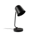 Lámpara sobremesa metal  negro Ø15x38,5 cm E27 - PGLS0031