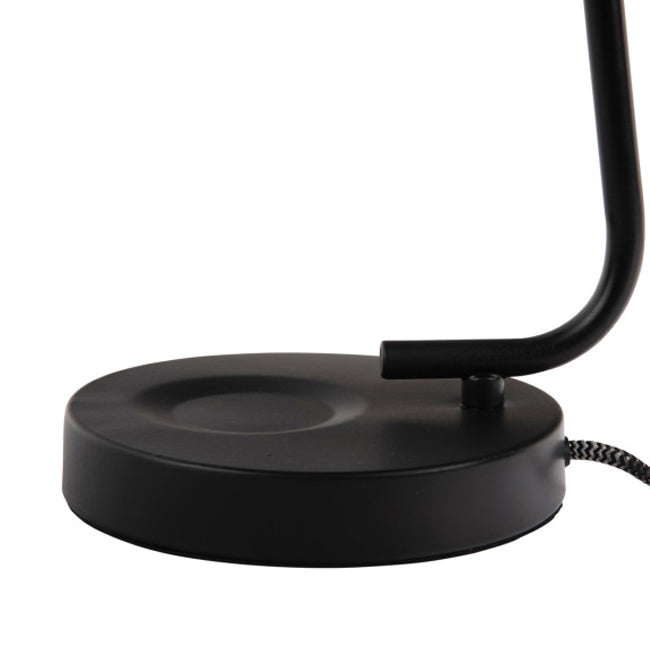 Lámpara sobremesa metal  negro Ø15x38,5 cm E27 - PGLS0031