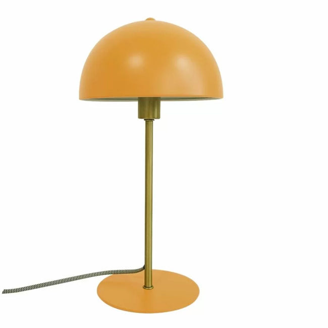 Lámpara sobremesa metal amarilla  Ø20x40 cm E14- PGLS0035