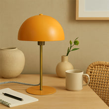 Cargar imagen en el visor de la galería, Lámpara sobremesa metal amarilla  Ø20x40 cm E14- PGLS0035
