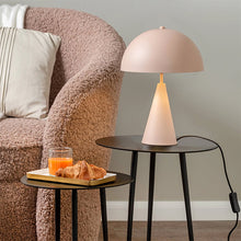 Cargar imagen en el visor de la galería, Lámpara sobremesa metal caramelo  Ø25x35 cm E14 - PGLS0036
