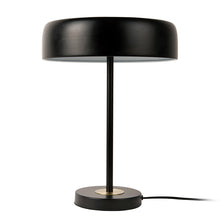 Cargar imagen en el visor de la galería, Lámpara sobremesa metal negro Ø30x40 cm 2 luces E14 - PGLS0039
