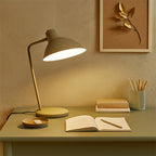 Lámpara sobremesa metal verde musgo 49 cm E14 - PGLS0040