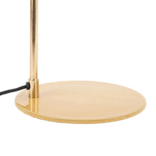 Cargar imagen en el visor de la galería, Lámpara sobremesa metal amarillo miel dorado 9.5x56 cm E14 - PGLS0041
