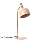 Lámpara sobremesa metal caramelo dorado Ø19.5x56 cm E14 - PGLS0046