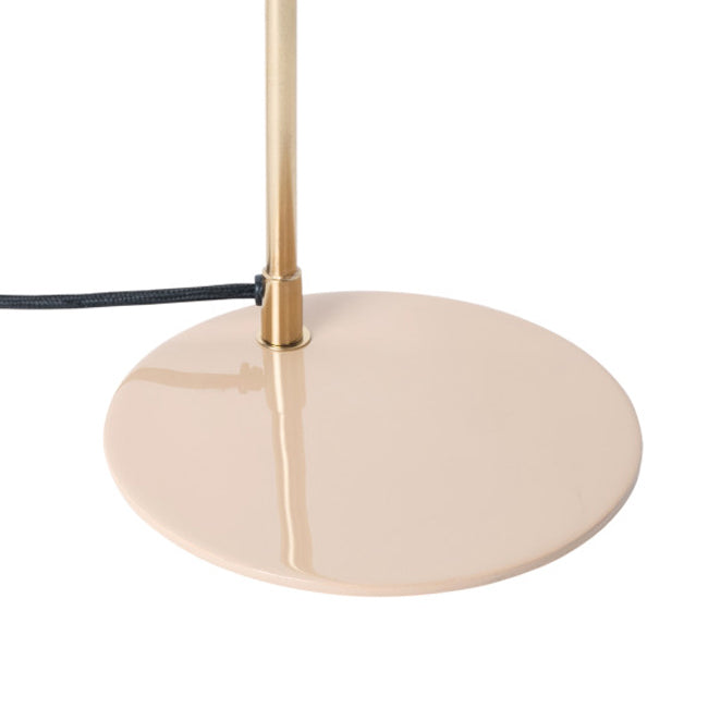 Lámpara sobremesa metal caramelo dorado Ø19.5x56 cm E14 - PGLS0046