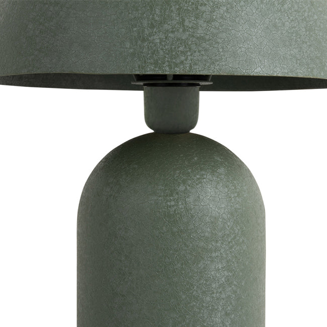 Lámpara sobremesa metal verde oscuro Ø31x43 cm E27 - PGLS0049